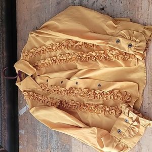 Mens dress shirt vintage  permanent  press small 14-14 1/2